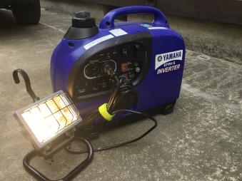 ヤマハ YAMAHA インバータ 発電機 EF9HiS 中古動作品 送料無料