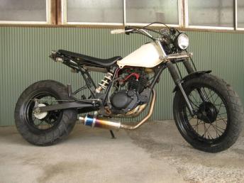 ＊ヤマハ＊TW200改＊２JL＊スカチューン＊白＊調子良＊実動車＊登録可＊