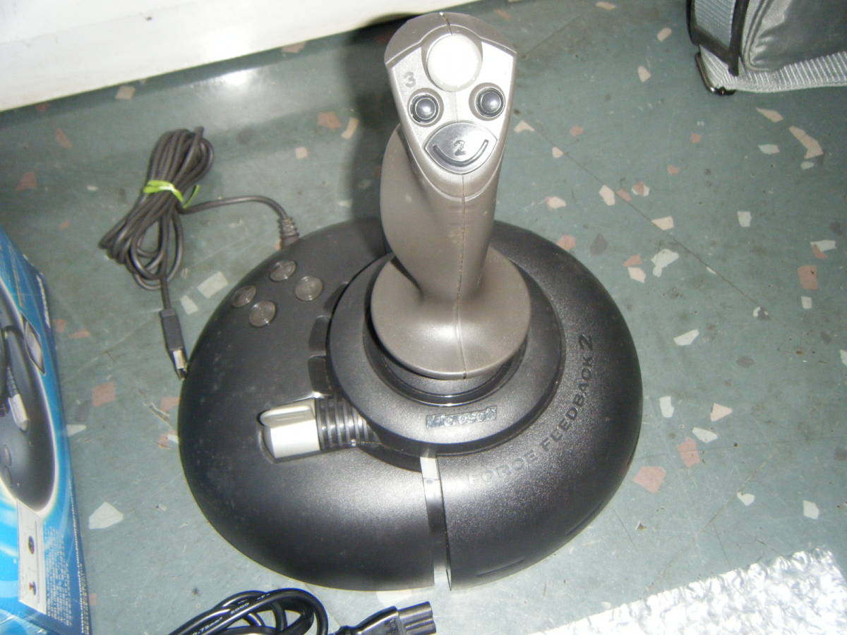 0 Force Feedback Microsoft Sidewinder Joystick com: - : マイクロソフト SideWinder サイドワインダー Buying to Guide ハードオフ三河安城店
