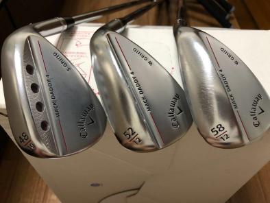 キャロウェイ マックダディ4 ウェッジ 3本セット（48S、52W、58W
