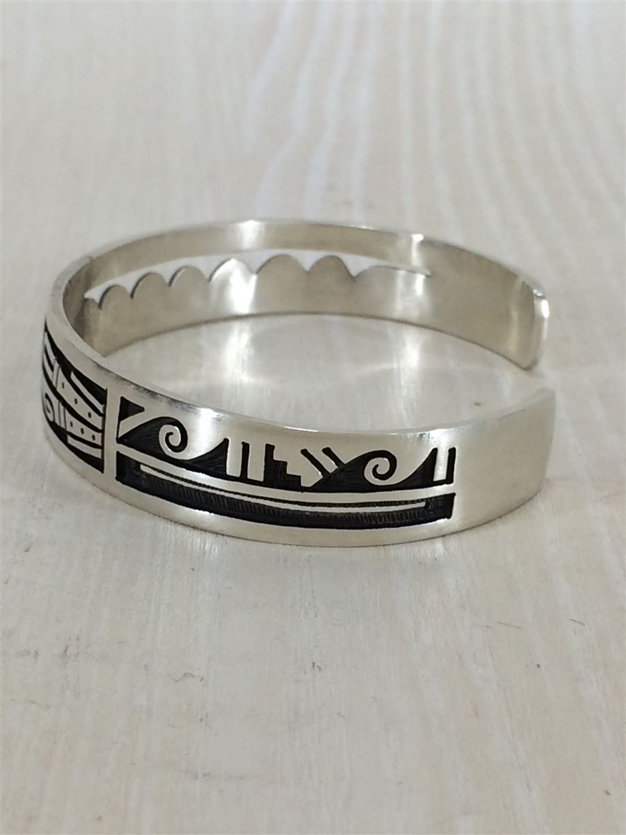 Hopi Hopi Jewelry◇Lucion Koinva/ルシオンコインバ/バングル/SILVER