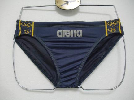 アリーナ 競泳水着 競パン X-FLAT エックスフラット 強光沢 美品 L