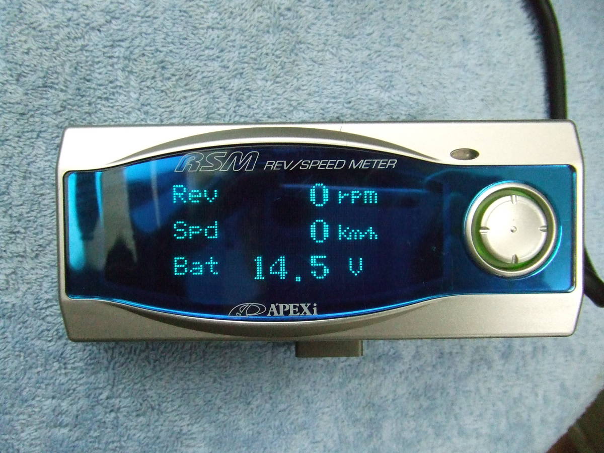 アペックス RSM APEXi レブスピードメーター メーター METER REV⁄SPEED 
