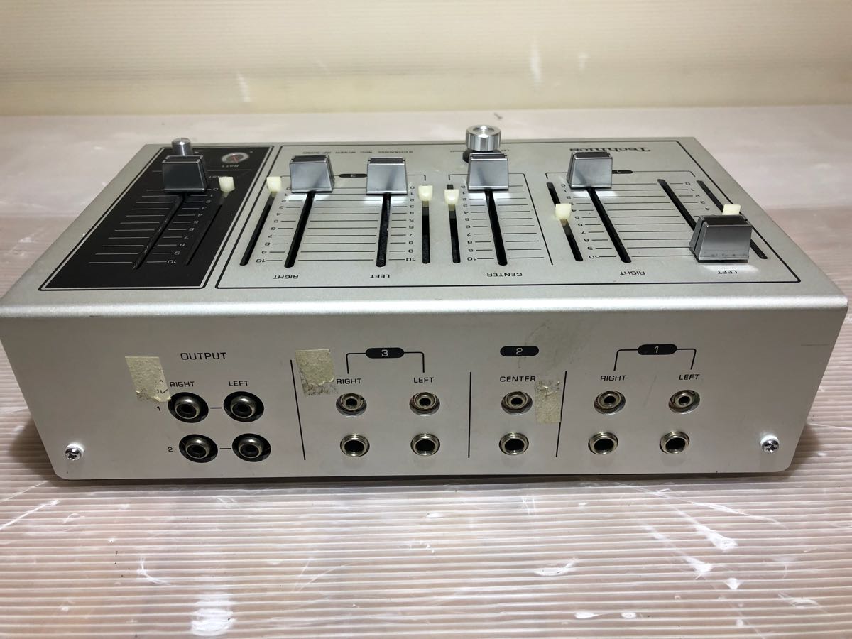 美品technics 5チャンネルマイクミキサーRP-3050(ミキサー)｜売買され