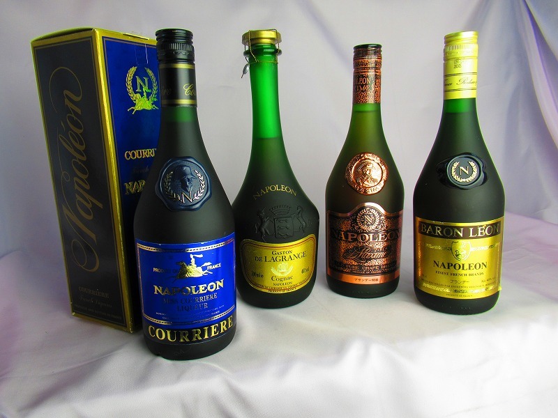 酒 ナポレオン ブランデー 4本セット
