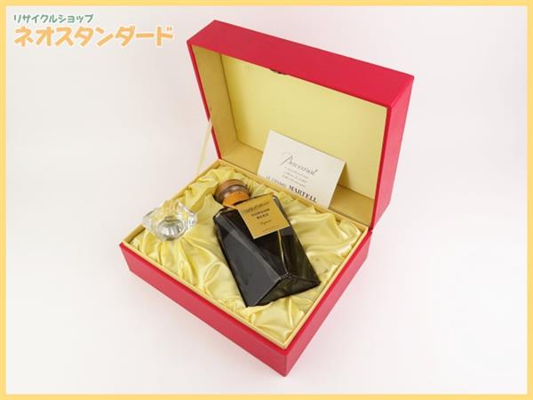 完成品配送 1円～マーテル コルドンブルー バカラボトル ブランデー 箱