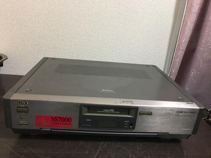 【1円スタート】SONY ソニー 8mmビデオデッキ EV-NS7000 リモコン付 動作確認済み　箱付き EV-NS7000 SONY 8mmビデオデッキ ビデオカセットレコーダー ビデオデッキジャンク品 #