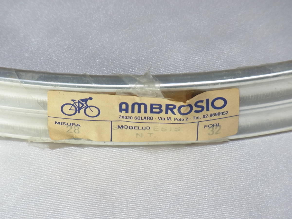Ambrosio アンブロシオ シンセシス チューブラーリム 32H 2本セット