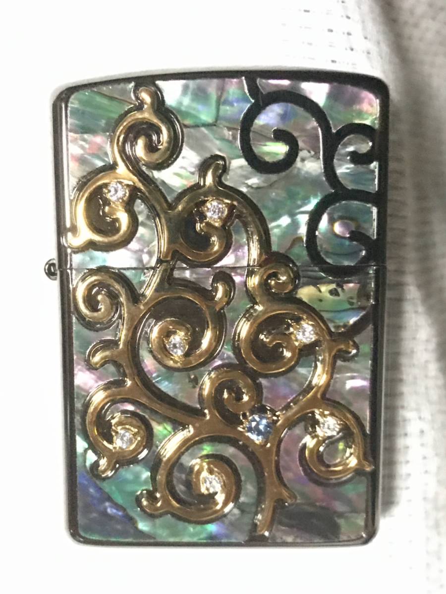 送料無料 未使用ZIPPO ジッポ アーマーシェル ブルー系
