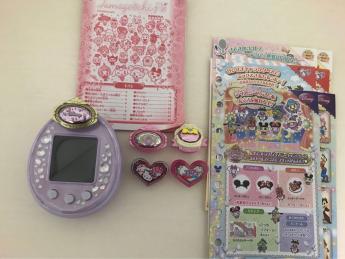 即決！中古品 たまごっちピース パープル ピアス5種【サンリオ】【ディズニー】【アイカツ】【ドリームコフレ】【アニバーサリーチェンジ】