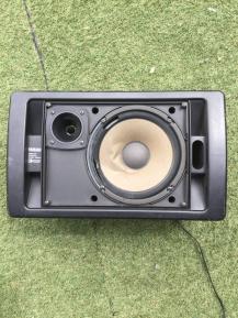 YAMAHA モニタースピーカーMS-60S　音出ます！…が難あり。　スタンドアダプタ付き！