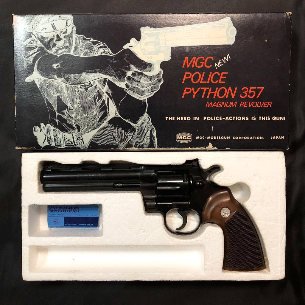 MGC NEW POLICE PYTHON 357 MAGNUM 6inch COLT コルト パイソン 357