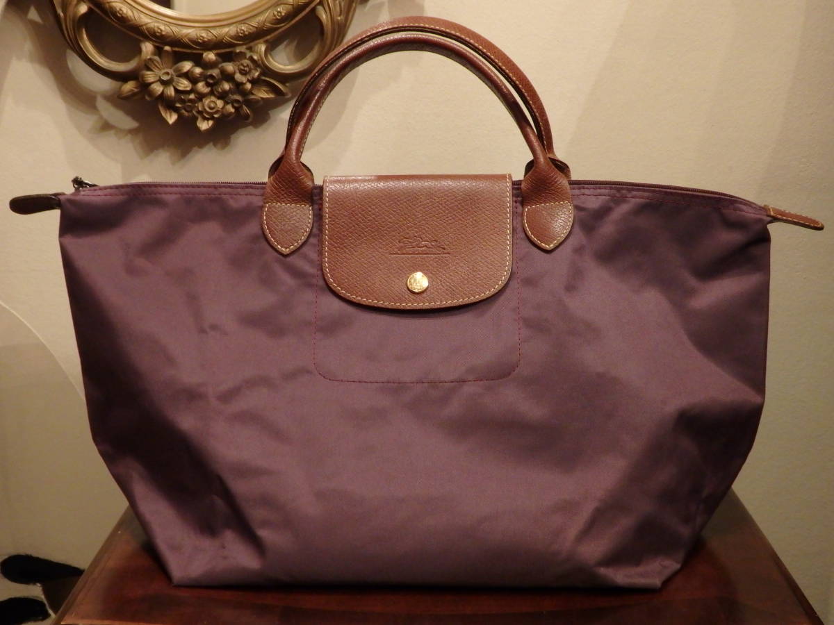 ロンシャンLONGCHAMPナイロントートバッグPLIAGESプリアージュTypeM 