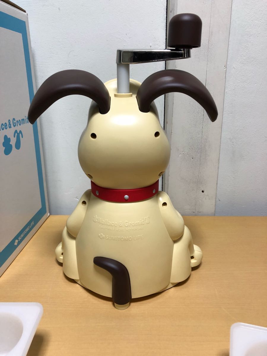 グルミット　かき氷器 グルミットかき氷器 Wallace\Gromit グルミット かき氷 かき氷機