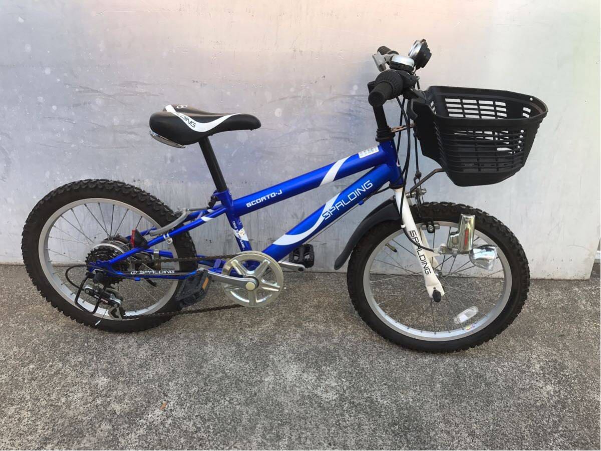 ☆SPALDING/スポルディング☆ SCORTO-J 18インチ 子供用自転車 6段変速