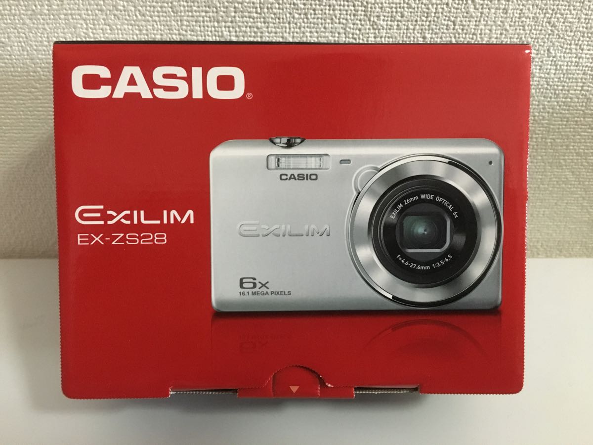 CASIO デジカメ EXILIM EX-ZS28 デジタルカメラ CASIO EXILIM EX-ZS28