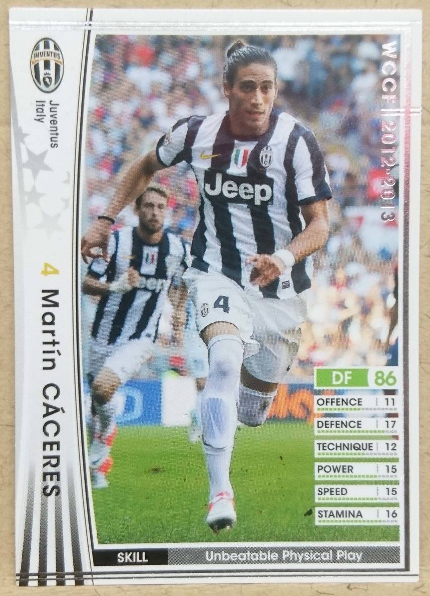 ◆WCCF　マルティン・カセレス　2012-2013　白　ユベントス　12-13◆00168◆_1