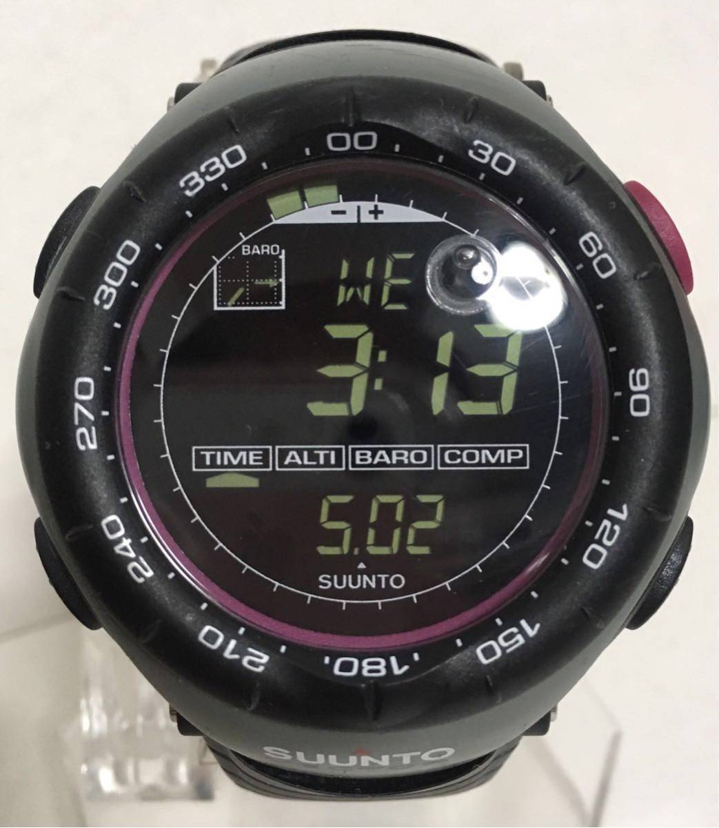 SUUNTO VECTOR BLACK×Gray スント ベクター ブラック×グレー 反転液晶  