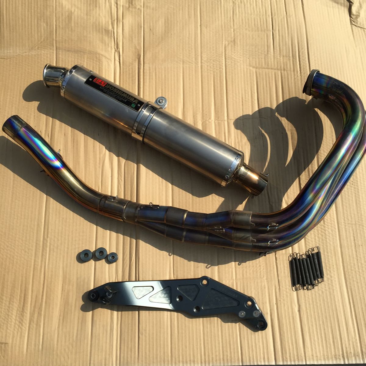ゼファー1100】チタン ヨシムラサイクロンマフラー ヨシムラ マフラー