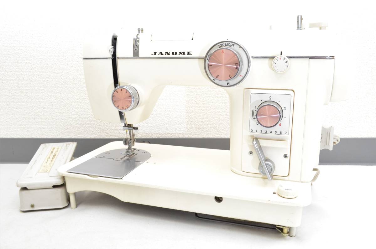 商品サービス ☆動作OK!!☆JANOME ジャノメ MODEL 802 ミシン ハンド 