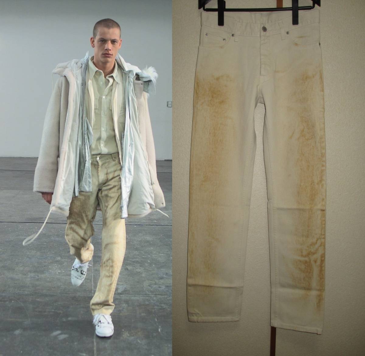 新品！1998年 初期イタリア製 ヘルムートラング ジーンズ HELMUT LANG 