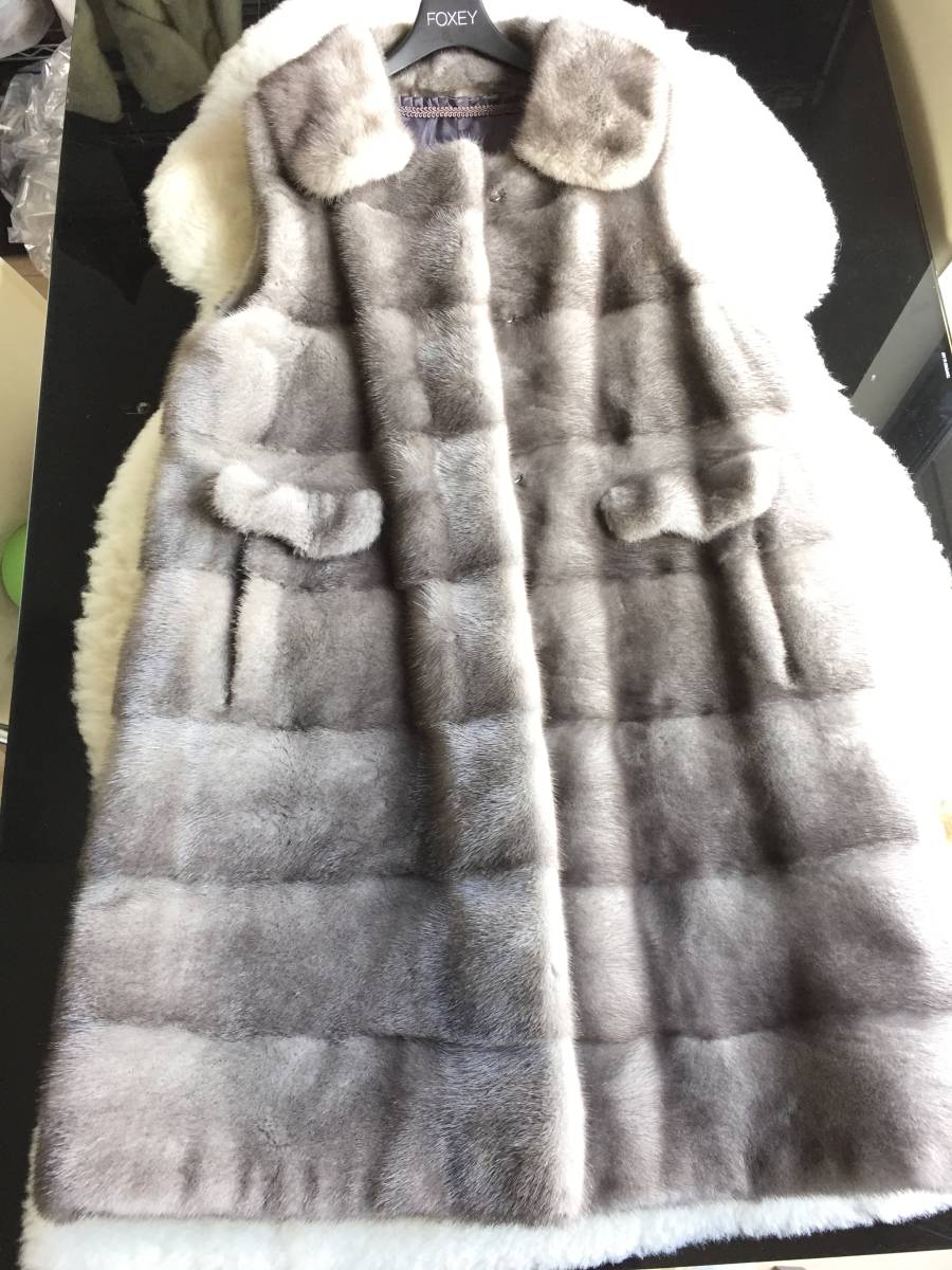 即決 新品同様 KOPENHAGEN FUR コペンハーゲンファー 最高級ブルー 
