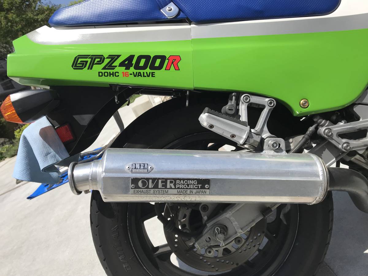 GPZ400R ライムグリーン (251cc-400cc)｜売買されたオークション情報