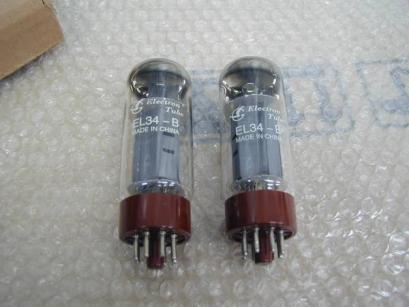 曙光電子♪EL34/6CA7 真空管 4本♪新品　