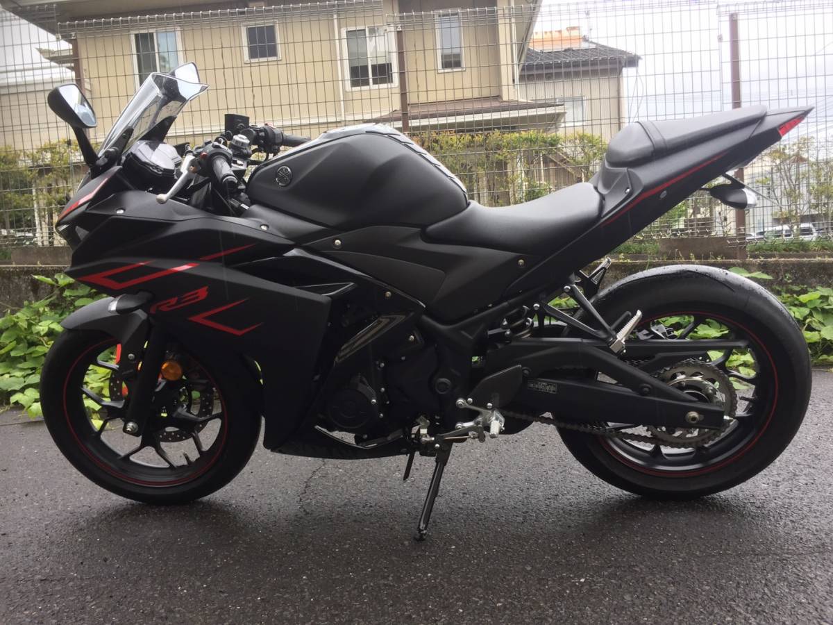YAMAHA ヤマハ YZF-R3 2017年モデル ABS マットブラック 新古車 