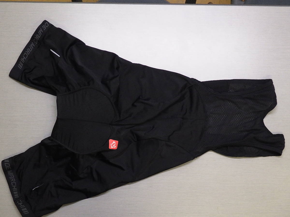 DE DE MARCHI デマルキ ビブ・ショーツ XL 黒 MARCHI「デマルキ」L
