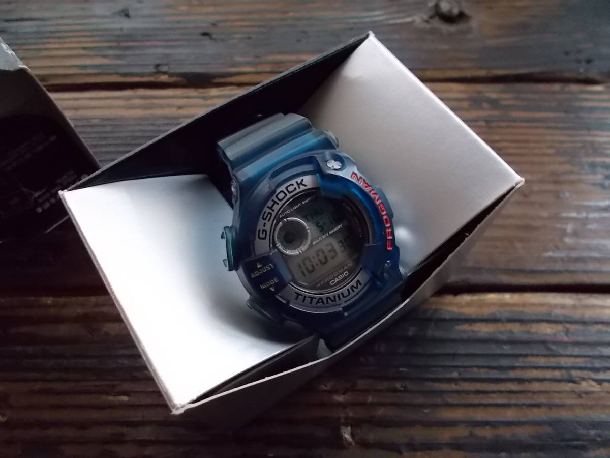 カシオ CASIO G-SHOCK フロッグマン FROGMAN DW-9900 200m防水 チタン