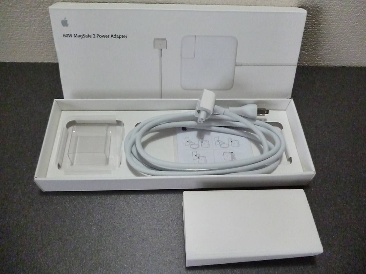 ☆　アップル　Apple　MD565J/A　60W MagSafe 2 Power Adapter　A1435　コードのみ　☆ _4