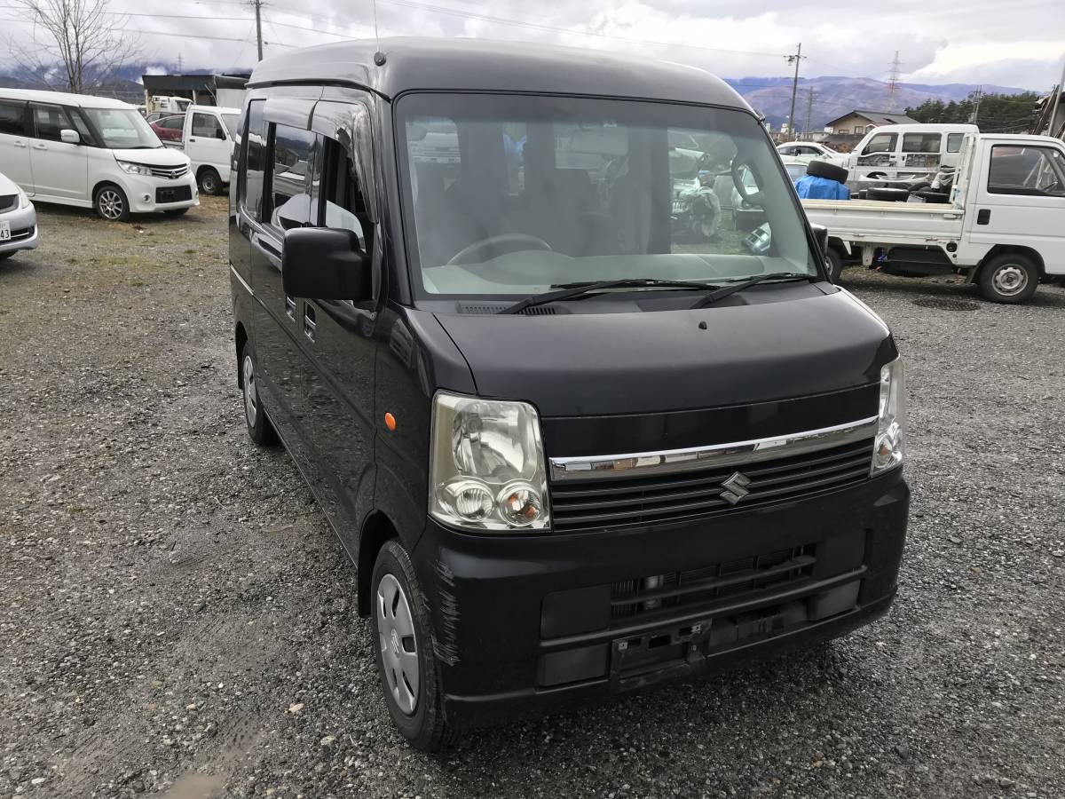 エブリイワゴン スズキ 4WD PZターボ ハイルーフ エブリィ の中古車 