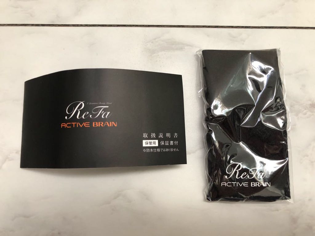 ReFa ACTIVE BRAIN ブラック ReFa ACTIVE BRAIN | PRODUCTS | MTG Co