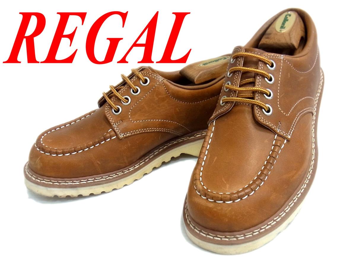 リーガル 本革 レザー ショートブーツ REGAL レースアップ レディース 