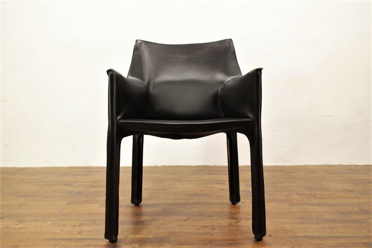 カッシーナ cab413 アームチェア 本革 413 CAB（キャブ アームチェア