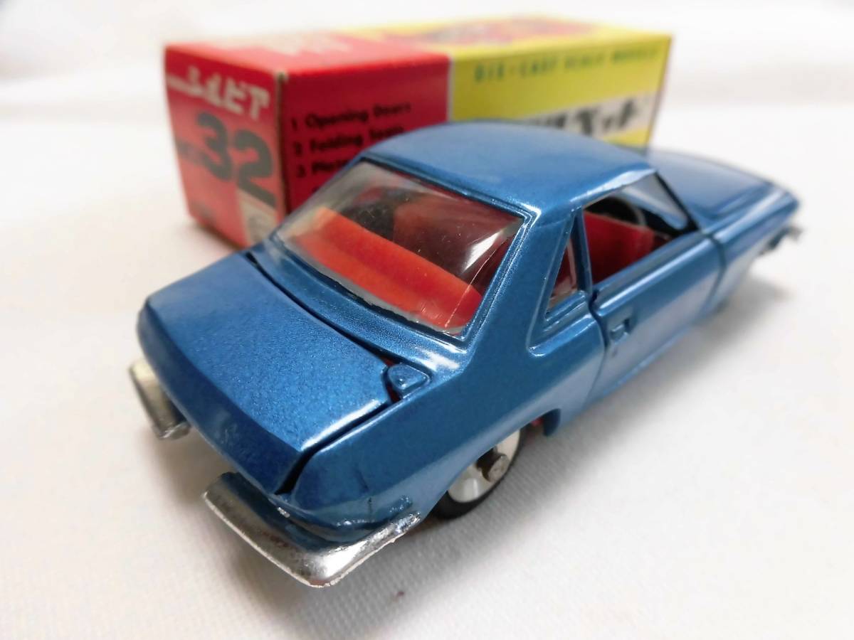 アサヒ玩具 モデルペット No.32 ニッサンシルビア 黄色 モデルペット