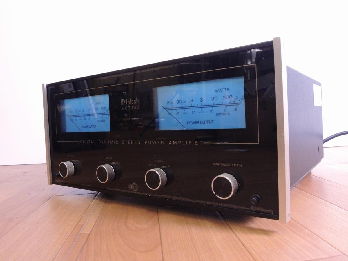 新品，大人気 McIntosh マッキントッシュ パワーアンプ MC7300(マッキントッシュ)｜売買されたオークション情報、yahooの商品情報をアーカイブ公開 - オークファン マッキントッシュ