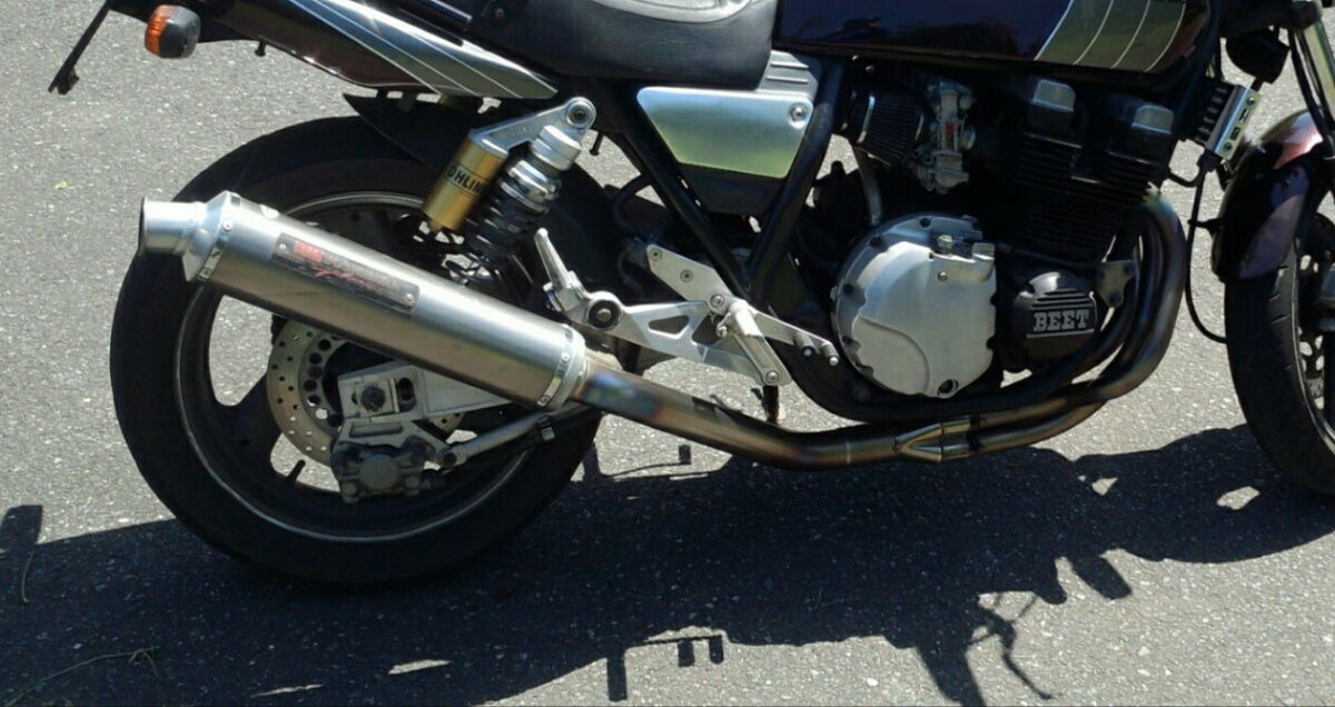 ヨシムラ XJR400用 チタンサイクロン フルエキ マフラー
