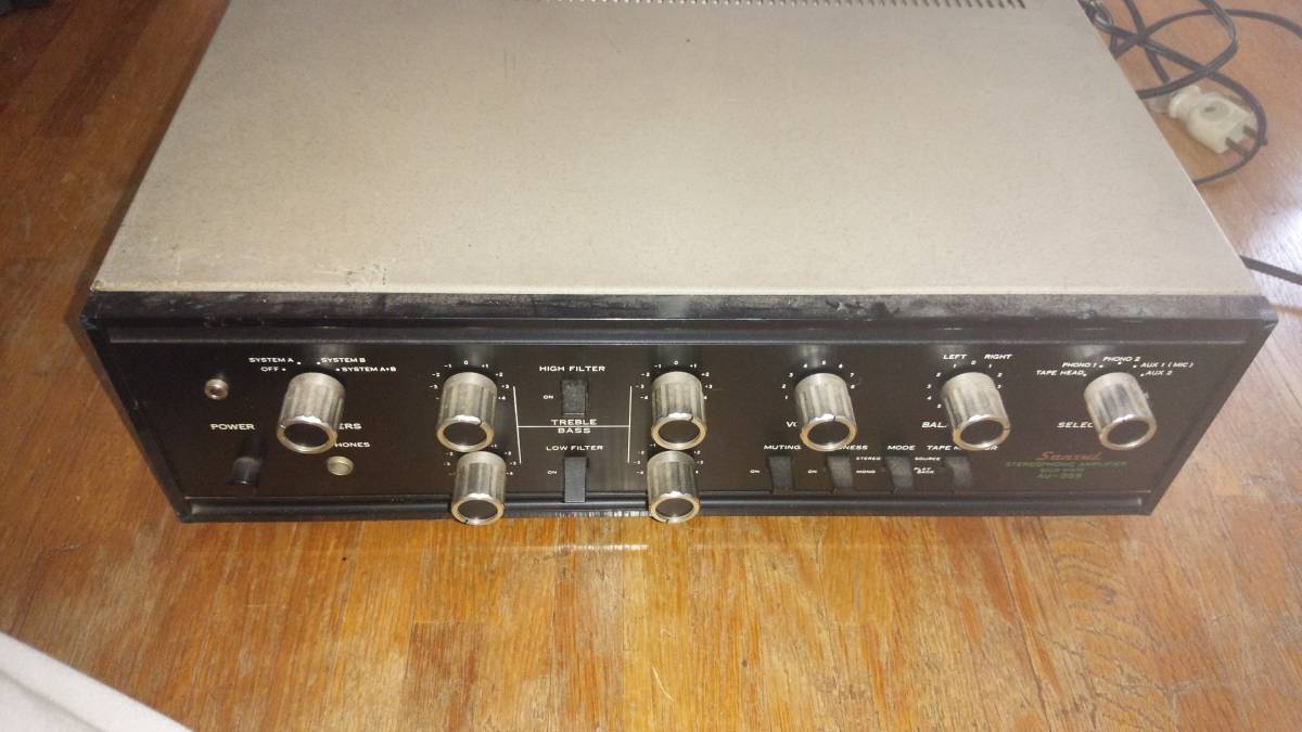 772015/SANSUI AU-555 プリメインアンプ 動作未確認 772015/SANSUI AU