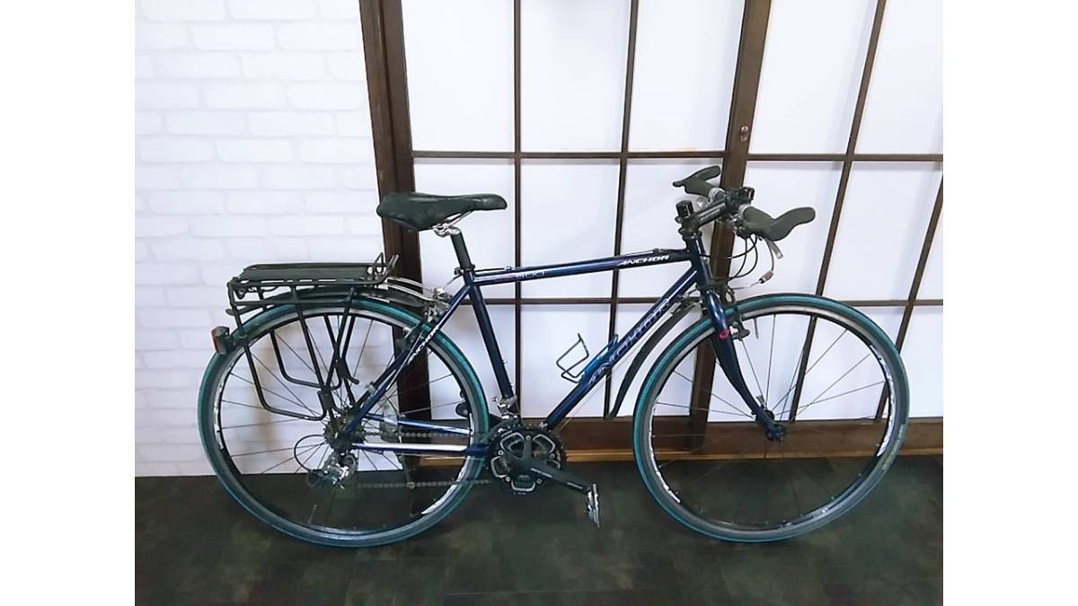 BRIDGESTONE ブリヂストン ANCHOR アンカー CX 500 クロスバイク 紺