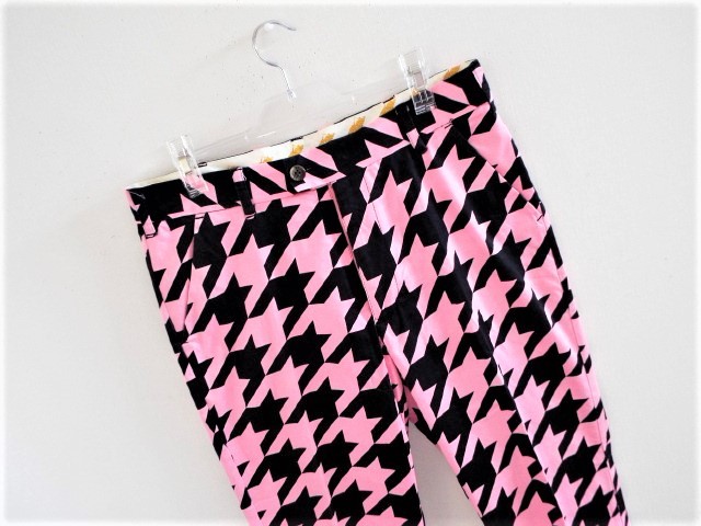 ☆美品☆Loudmouth ラウドマウス / W80 / 千鳥総柄デザイン