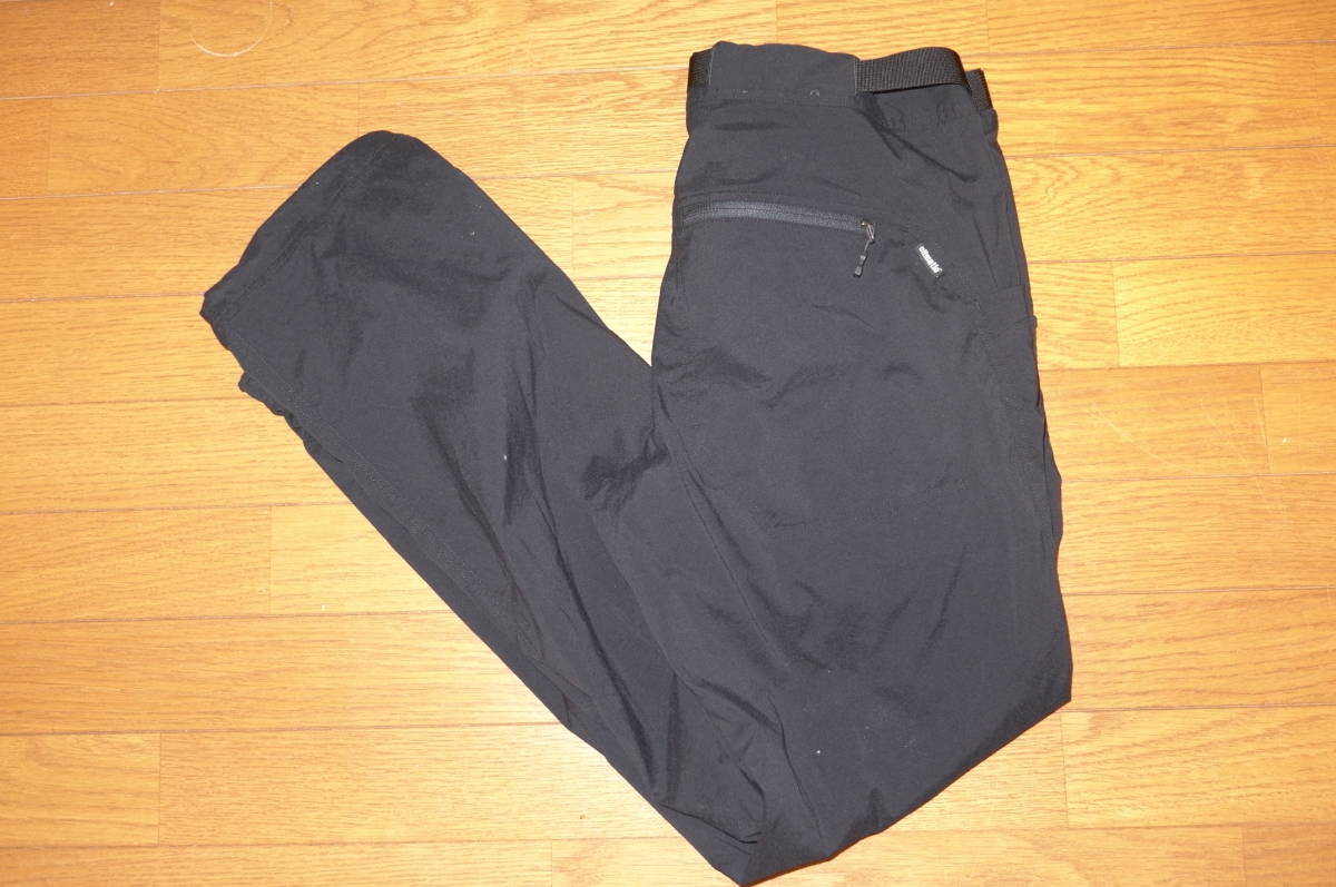 ホグロフス ナイロンパンツ ブラック Sサイズ_1