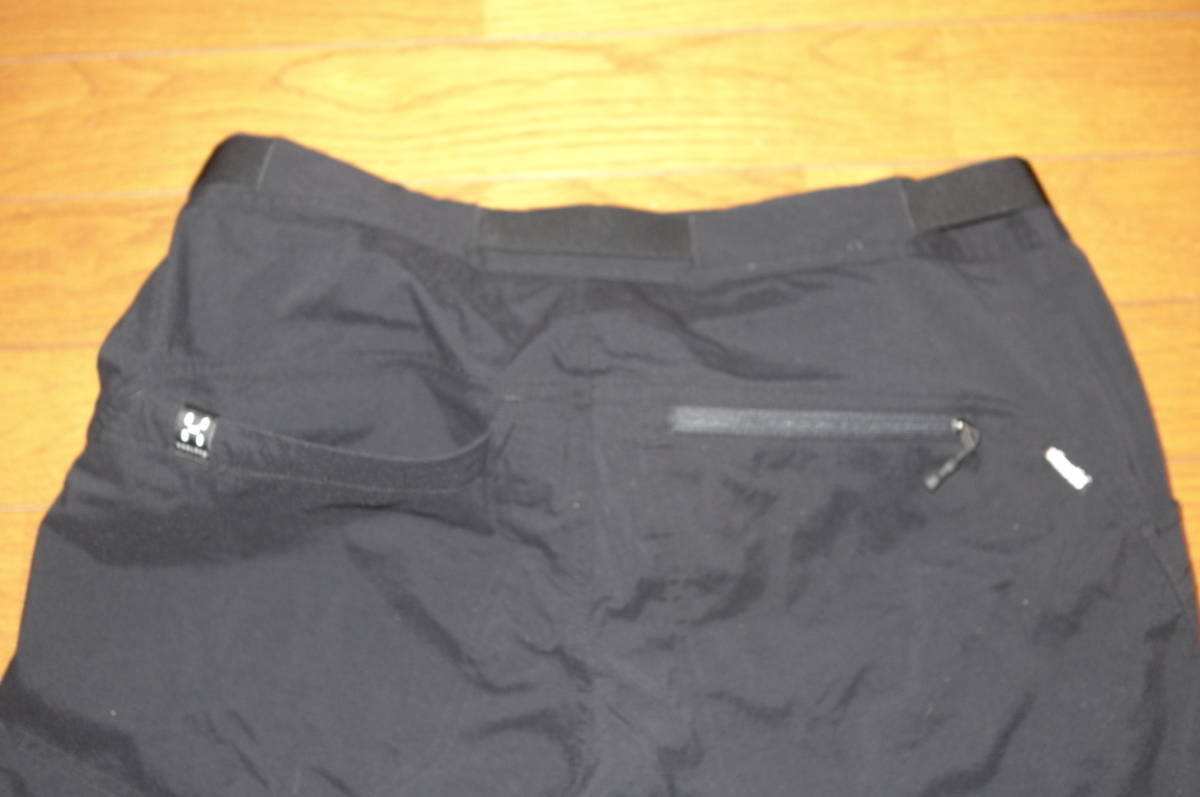 ホグロフス ナイロンパンツ ブラック Sサイズ_3