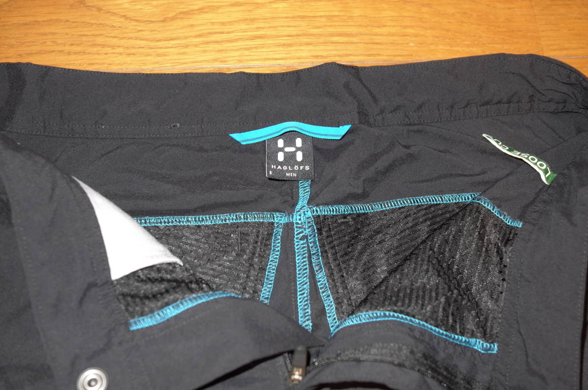 ホグロフス ナイロンパンツ ブラック Sサイズ_4
