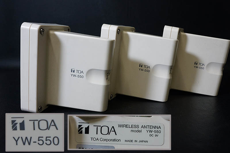 TOA株式会社 壁取付用ワイヤレスアンテナ YW-510TOA 本体直付用