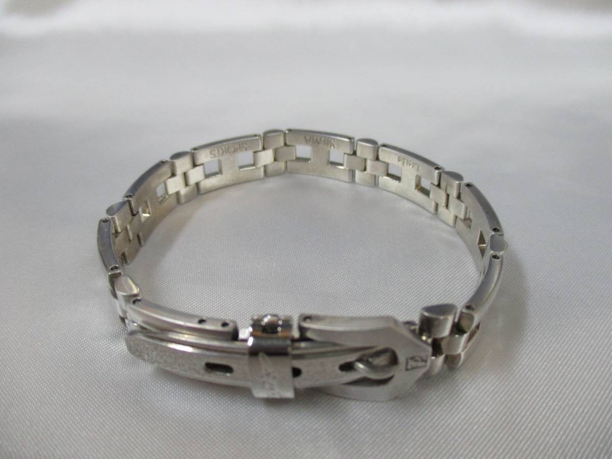 Leda SILMA SPORTS レダシルマ ゲルマニウム ブレスレット USED