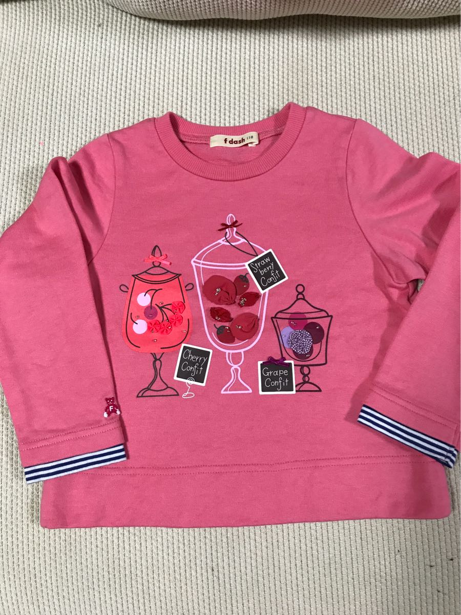 キッズ服(100cm~) タイムセール 美品 familiar トレーナー 110センチ