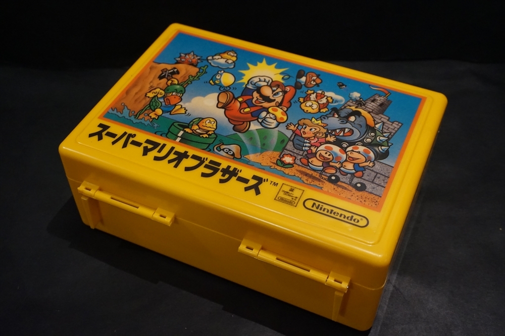 80年代 当時 スーパーマリオ ケース 未使用品 ファミコン ゲーム