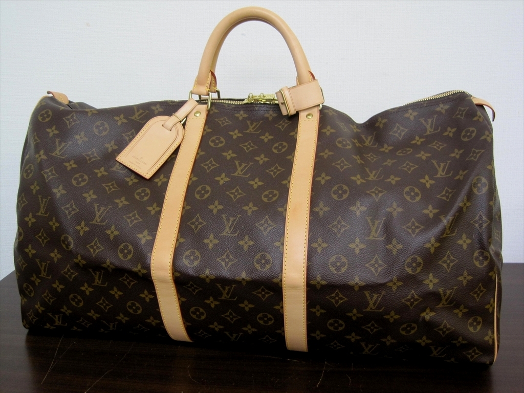 6412 LOUIS VUITTON/ルイヴィトン モノグラム キーポル60 ボストン